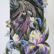 Схема вышивки «худ. Екатерина Гребенкина»