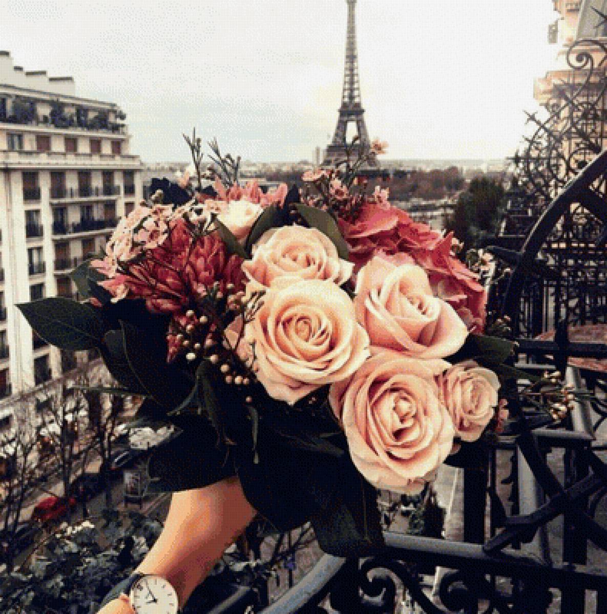 париж.цветы. красота - предпросмотр