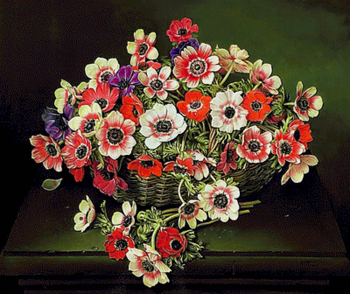 Натюрморт. . - цветы. натюрморт. живопись. - предпросмотр