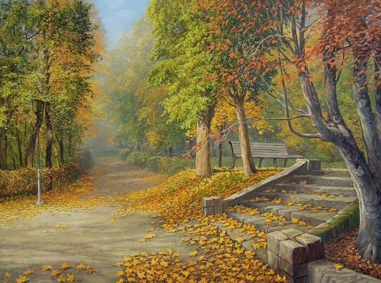 осенний пейзаж - осень, природа, пейзаж - оригинал