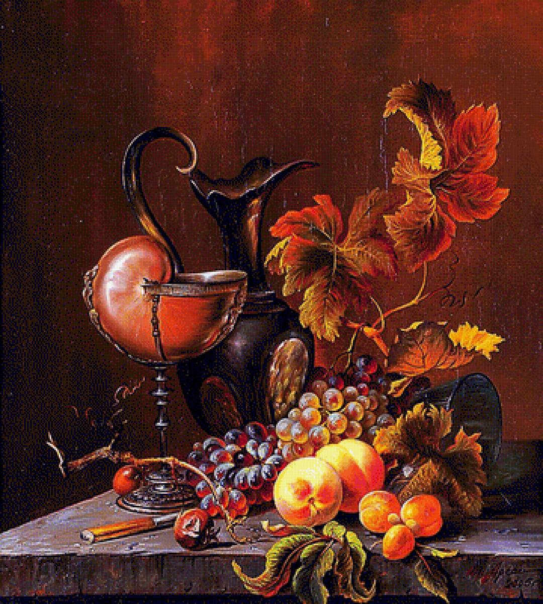Натюрморт. - натюрморт, живопись. - предпросмотр