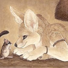 Схема вышивки «Звери»