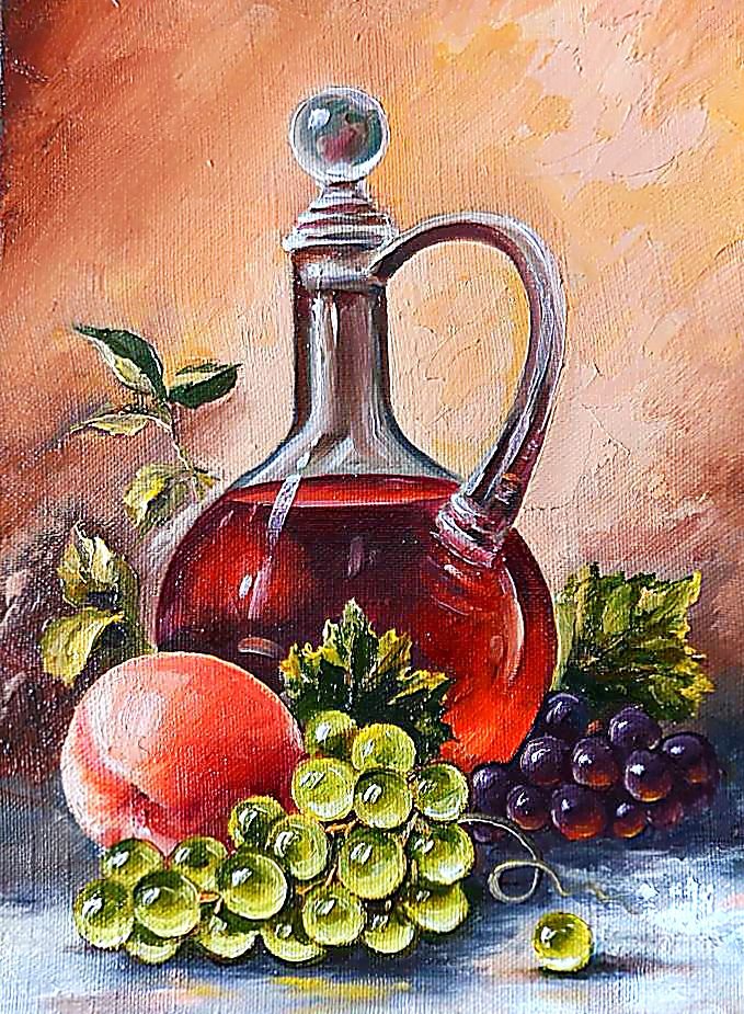 Натюрморт. - натюрморт, живопись. - оригинал