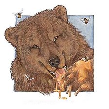 Схема вышивки «Медведь»
