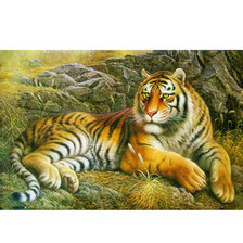 Оригинал схемы вышивки «Тигр» (№1736382)