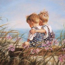 Схема вышивки «Братья»