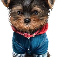 Схема вышивки «Собаки»