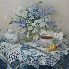 Схема вышивки «натюрморт»