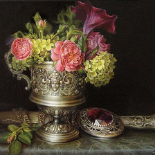 Схема вышивки «натюрморт»