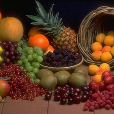 Схема вышивки «ФРУКТЫ»