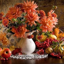 Схема вышивки «натюрморт»