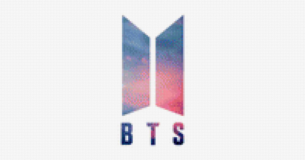 BTS - bts, k-pop, логотип - предпросмотр
