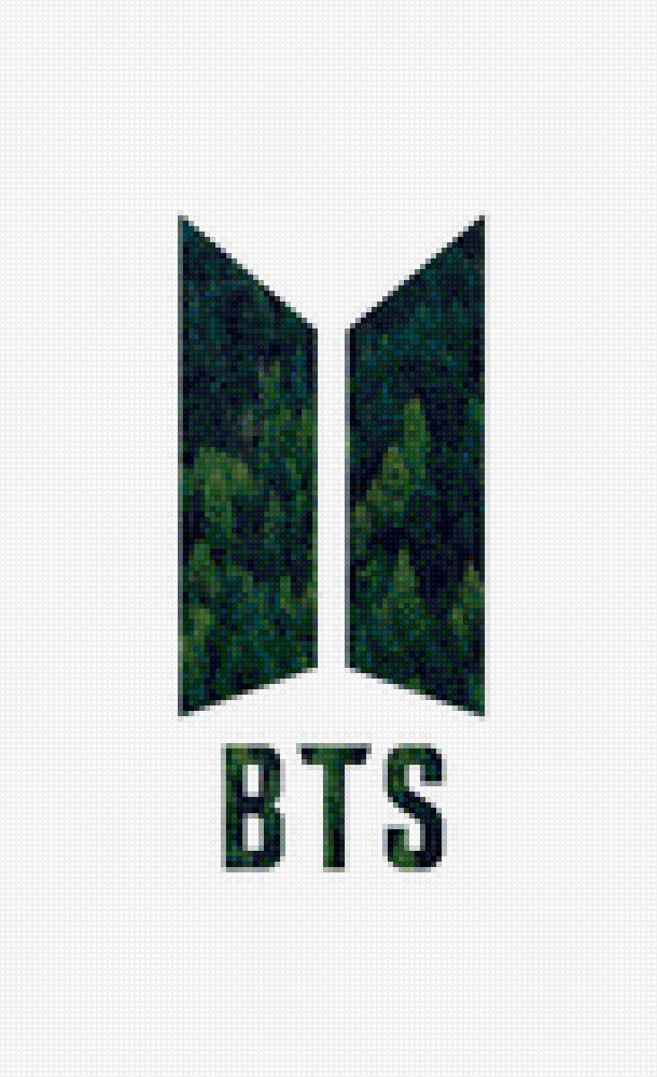 BTS - логотип, bts, k-pop - предпросмотр