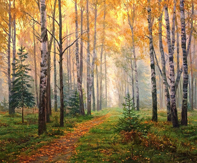 осень в лесу - осень, природа, пейзаж - оригинал