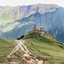 Схема вышивки «es saqartveloa gergeti»