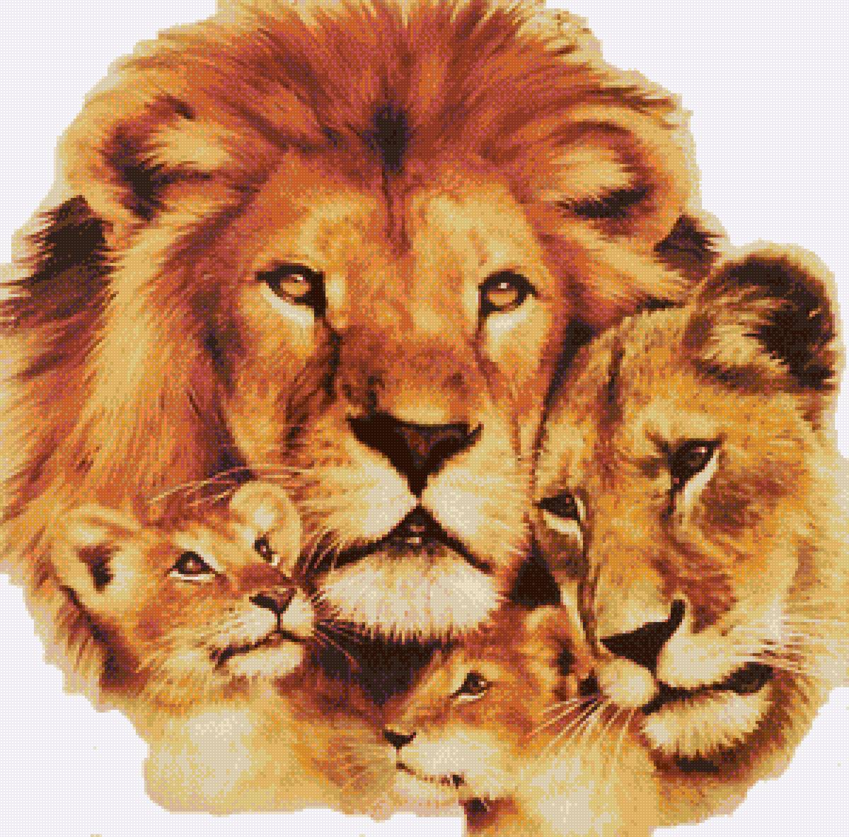 Львиная cемья 1 - предпросмотр