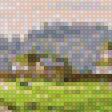 Предпросмотр схемы вышивки «пейзаж летний» (№1743500)