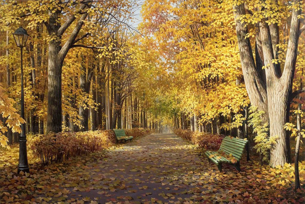 осенний парк - оригинал