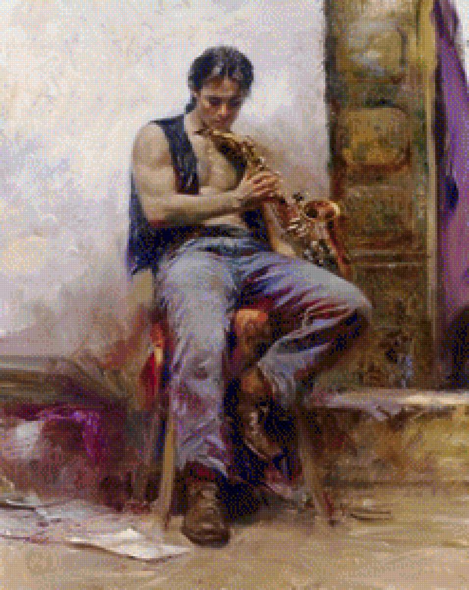 Pino Daeni Musician 2 - pino, daeni - предпросмотр