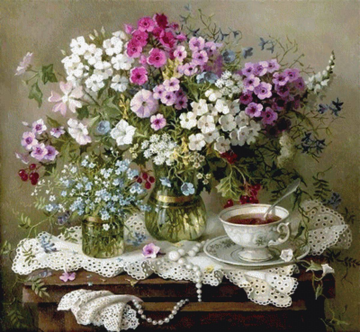 натюрморт - картина, природа - предпросмотр