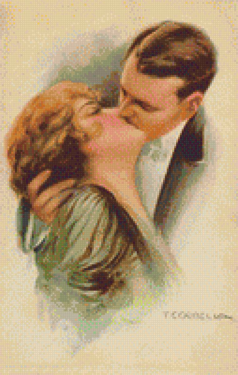 поцелуй - пара, поцелуй - предпросмотр