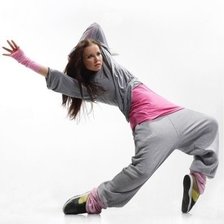 Схема вышивки «Хип хопщица»