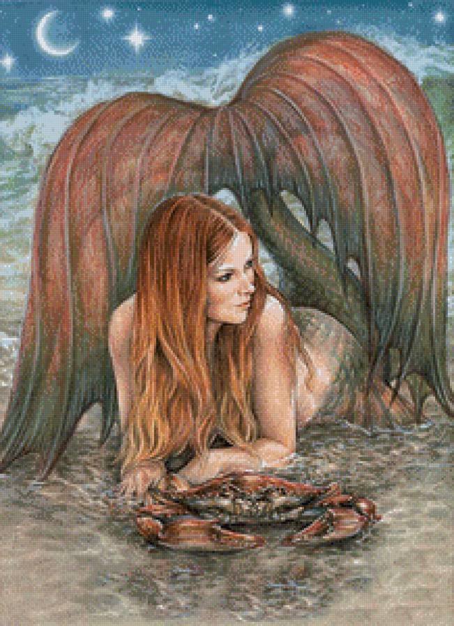 Русалка и краб - оригинал
