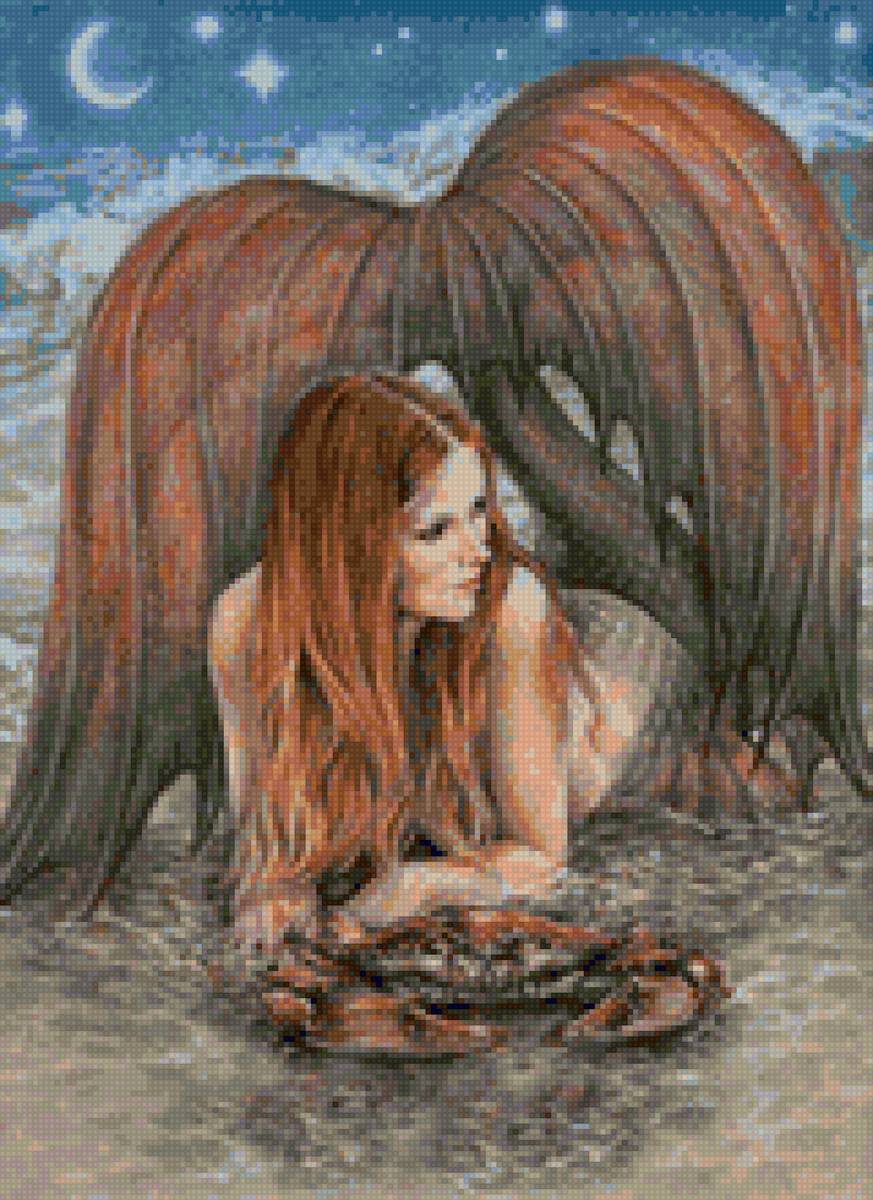 Русалка и краб - предпросмотр