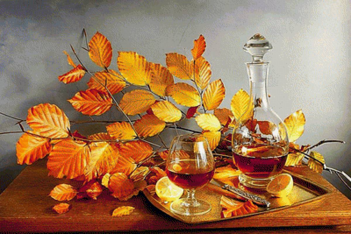 Осенний натюрморт. - осень, натюрморт. - предпросмотр