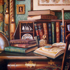 Схема вышивки «Desk»