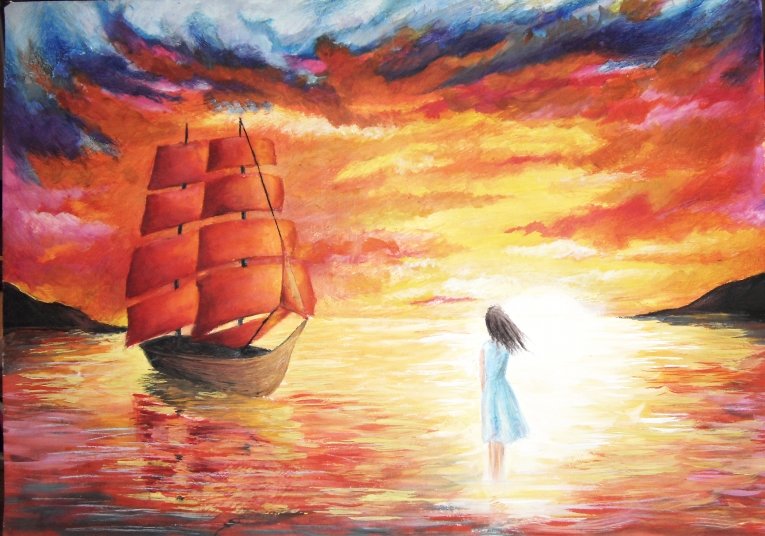 Алые паруса - оригинал