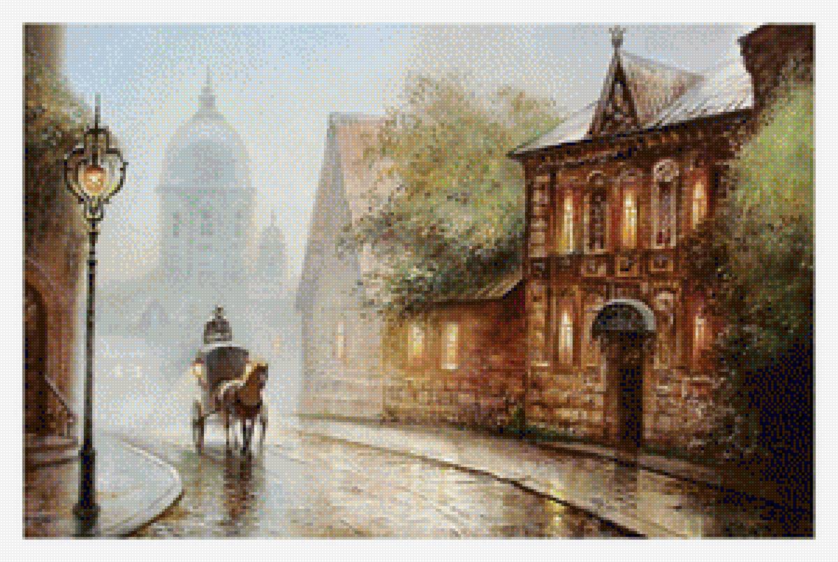 Fog in town - предпросмотр