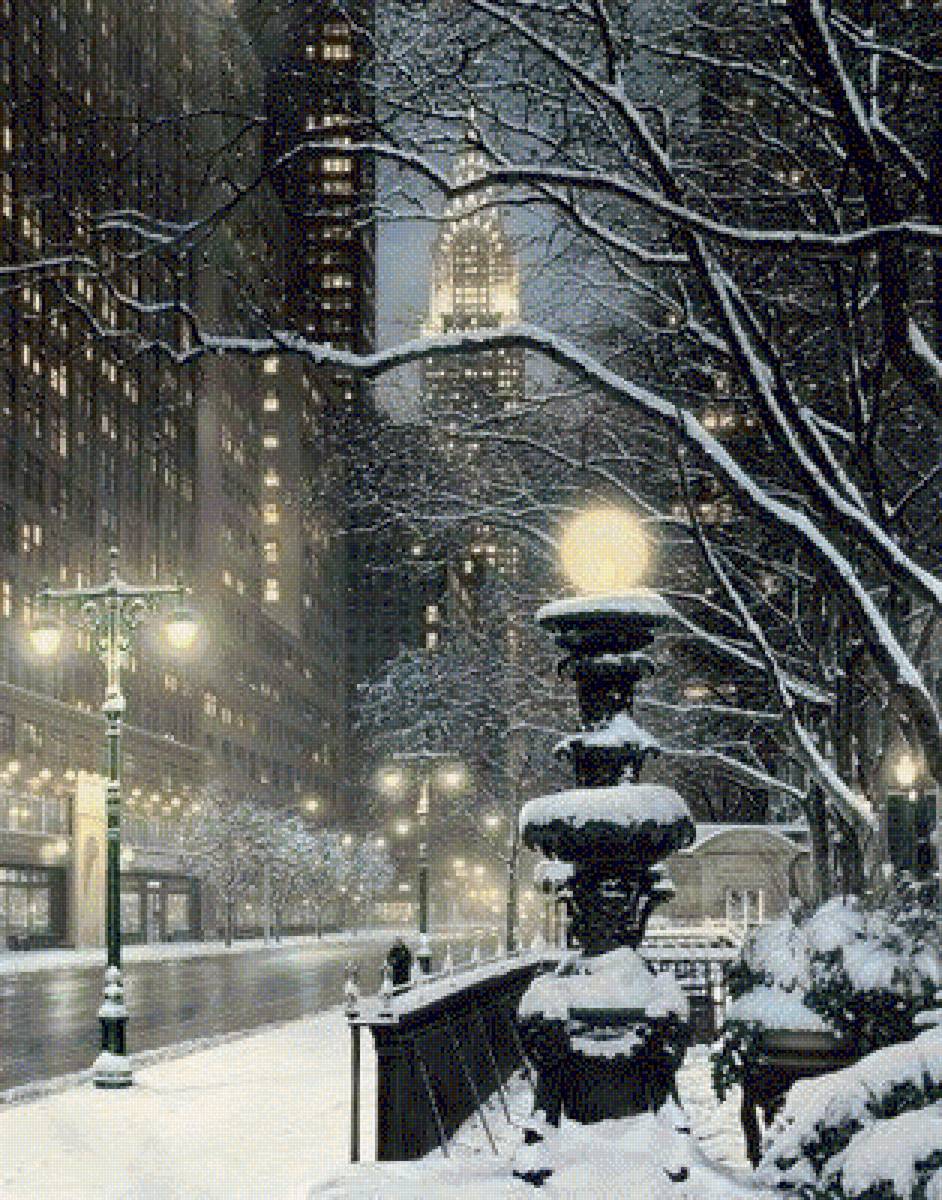 Winter in New York - предпросмотр