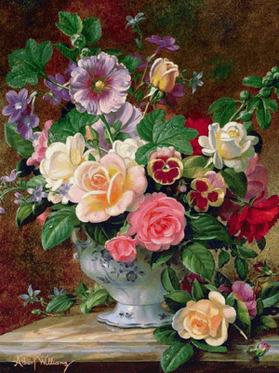 летний букет - букет, цветы - предпросмотр