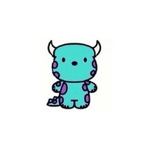 Схема вышивки «монстр»