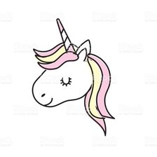 Схема вышивки «единорог»