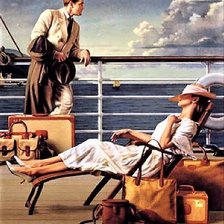 Схема вышивки «Travel»