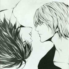 Схема вышивки «Тетрадь смерти»