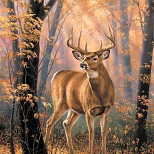 Схема вышивки «Fall forest 3»