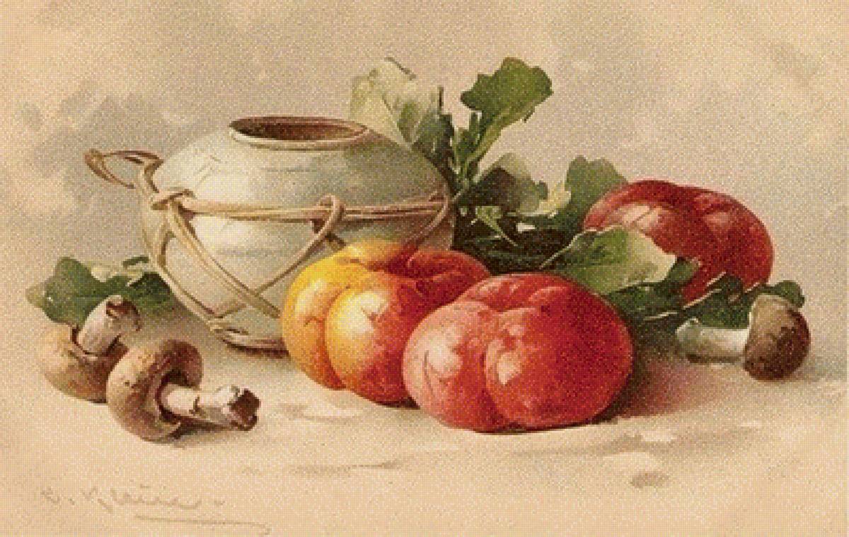 для кухни - картина, натюрморт, природа - предпросмотр