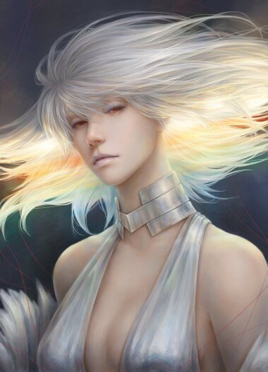 234h7 - девушка, радуга - оригинал