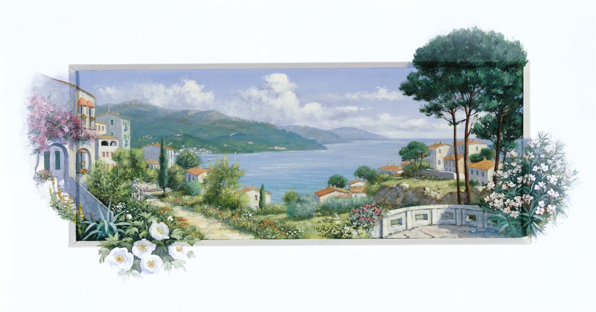 средиземноморский пейзаж - оригинал