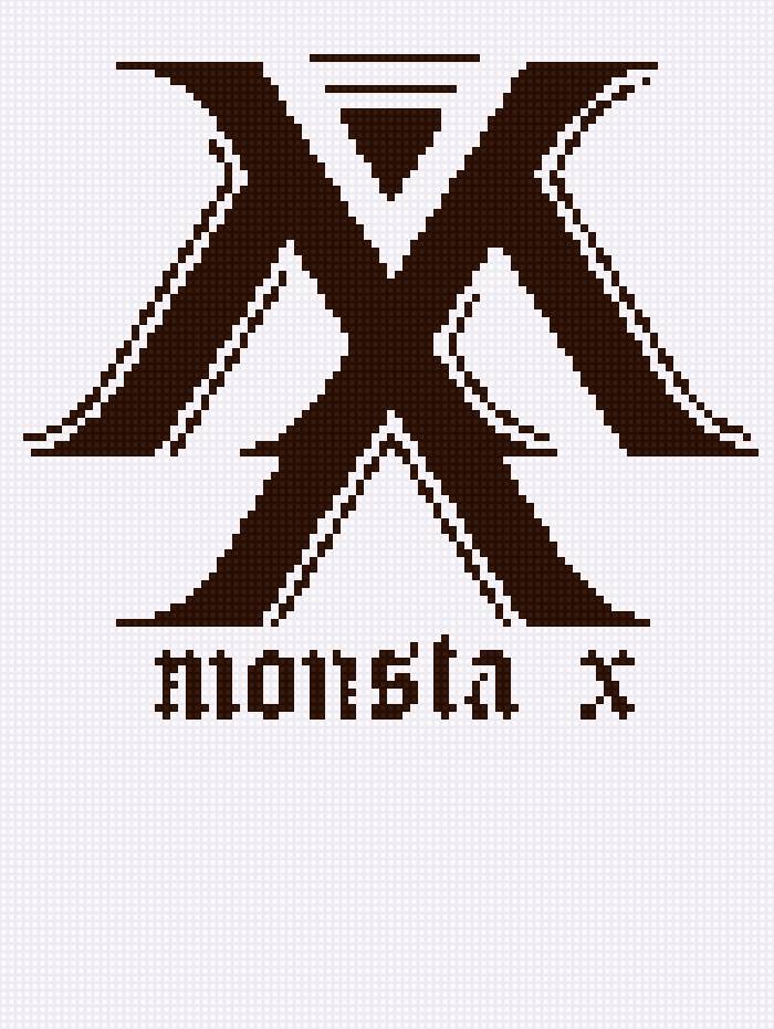 Monsta X - логотип, k-pop, monsta x - предпросмотр