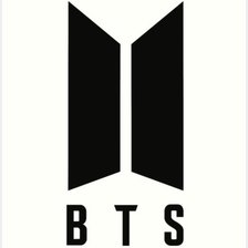 Схема вышивки «BTS»