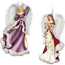 Оригинал схемы вышивки «Рождественский ангел» (№1751940)