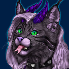 Схема вышивки «Кот волшебный»