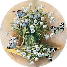 Оригинал схемы вышивки «Butterflies 2» (№1752447)