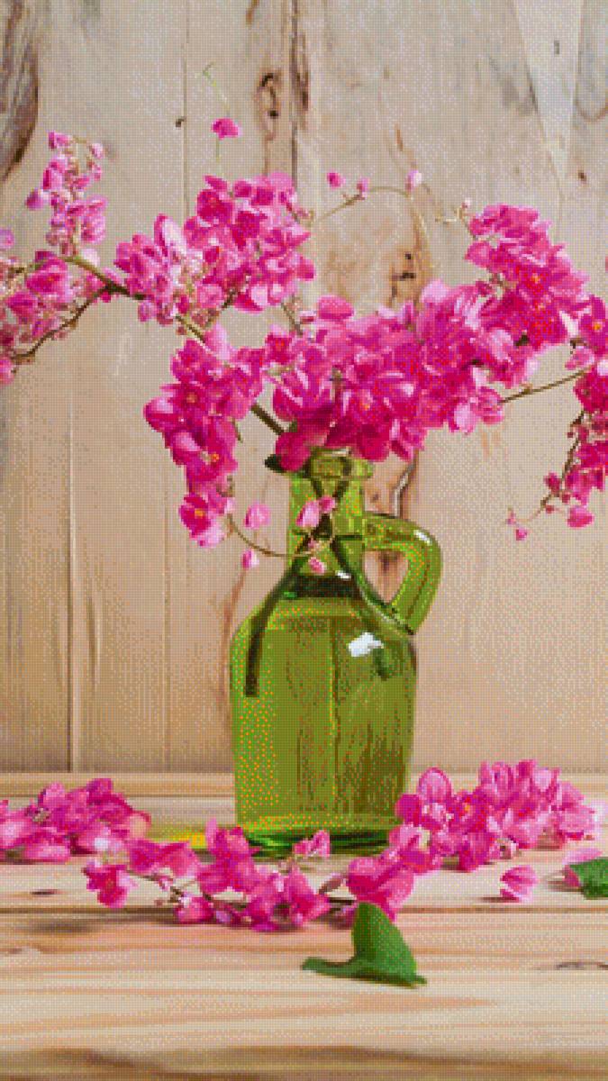 Кувшин с веткой - предпросмотр