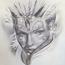 Схема вышивки «Рисунок»