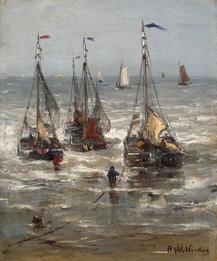 Boats Mesdag - оригинал